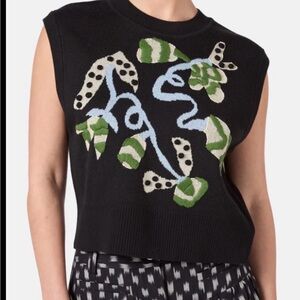 Gorman Vines knit sweater vest